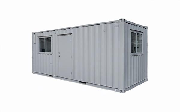 shipping container offices can be stacked or connected to create larger, multi-level workspaces for businesses with more space requirements